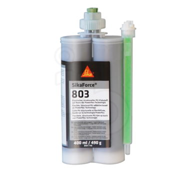 Sika® SikaForce-803 L45 met mengbuis - 400 ml - zwart