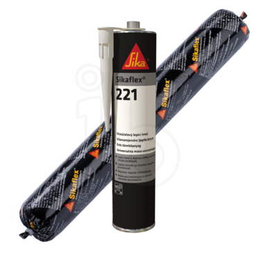Sika® Sikaflex-221 - 400 ml - zwart