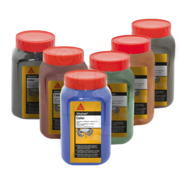 Sika® SikaCem Color kleurstof poeder rood fles 0,8 kg