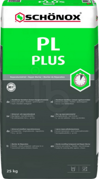 SCHÖNOX PL PLUS Schonox PL Plus universele reparatiemortel zak 25 kg