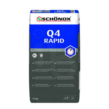 SCHÖNOX Q4 RAPID Schonox Q4 Rapid poederlijm zak 15 kg