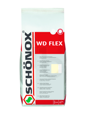 Schönox Schonox WD Flex waterafwerende flexibele cementvoegmortel pergamon zak 5 kg